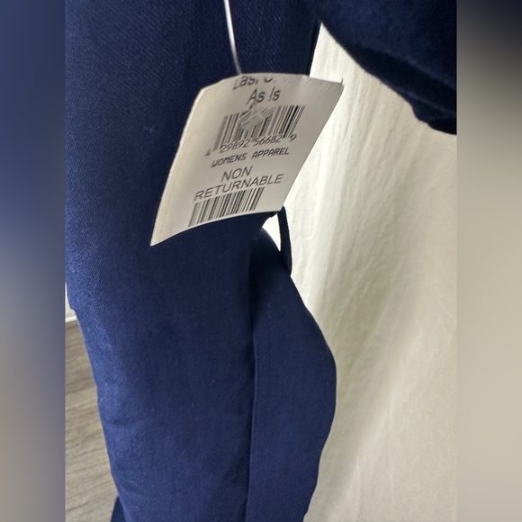 Frnch Laurine Navy Jumpsuit Size Medium (6-8) NWT - Picture 12 of 17